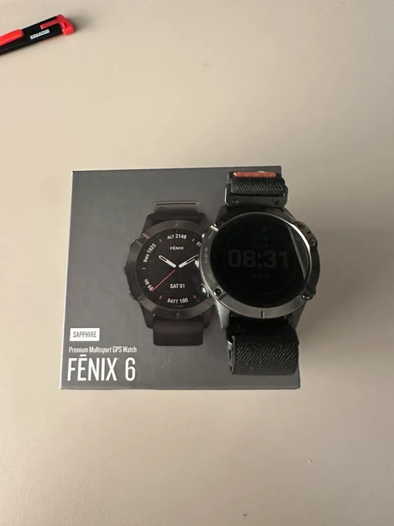 Used Garmin Fenix 6 Pro Sapphire Electronics
