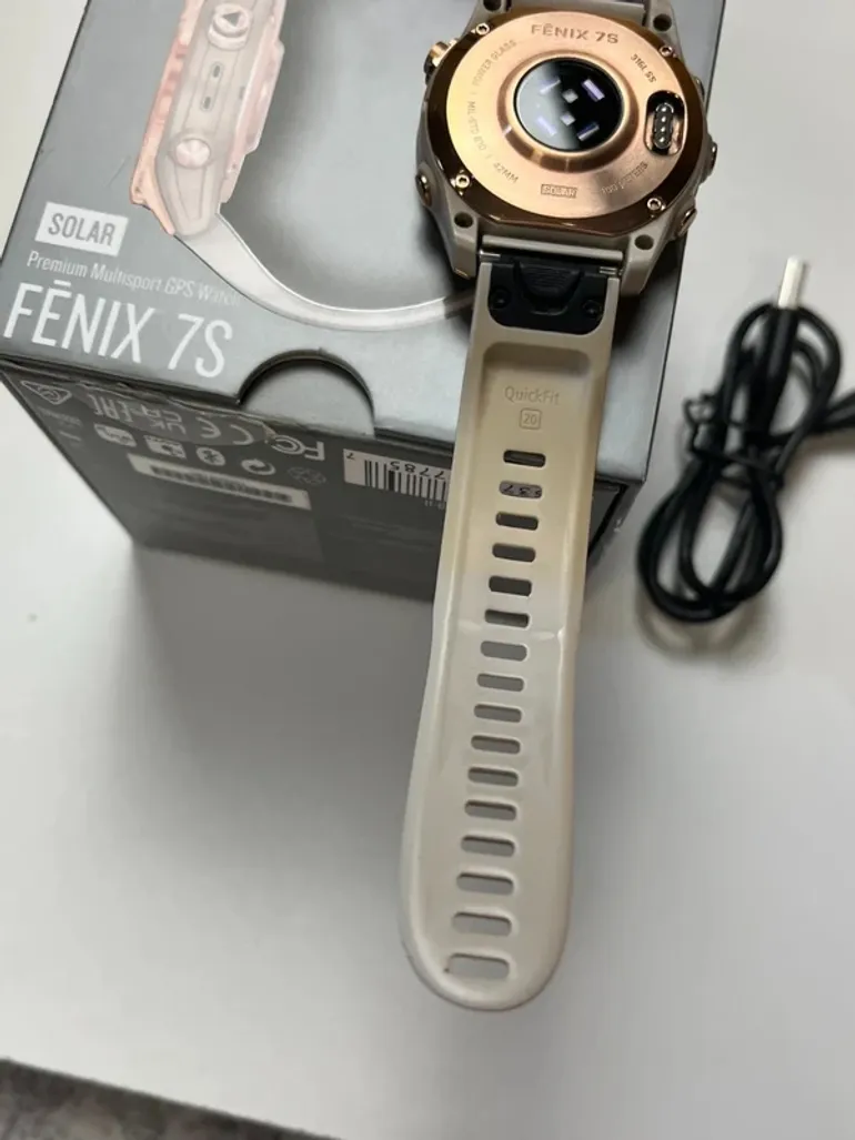 Used Garmin Fenix 7S Solar bike — image 5 of 14