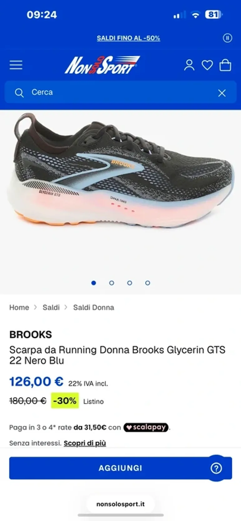 Used Scarpa Glycerin GTS 22 bike — image 6 of 6