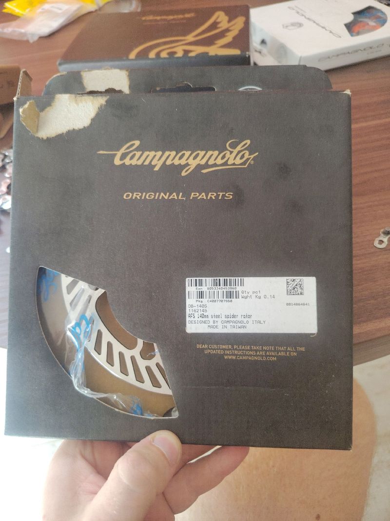 Used Campagnolo Disc Brake Rotor Brakes