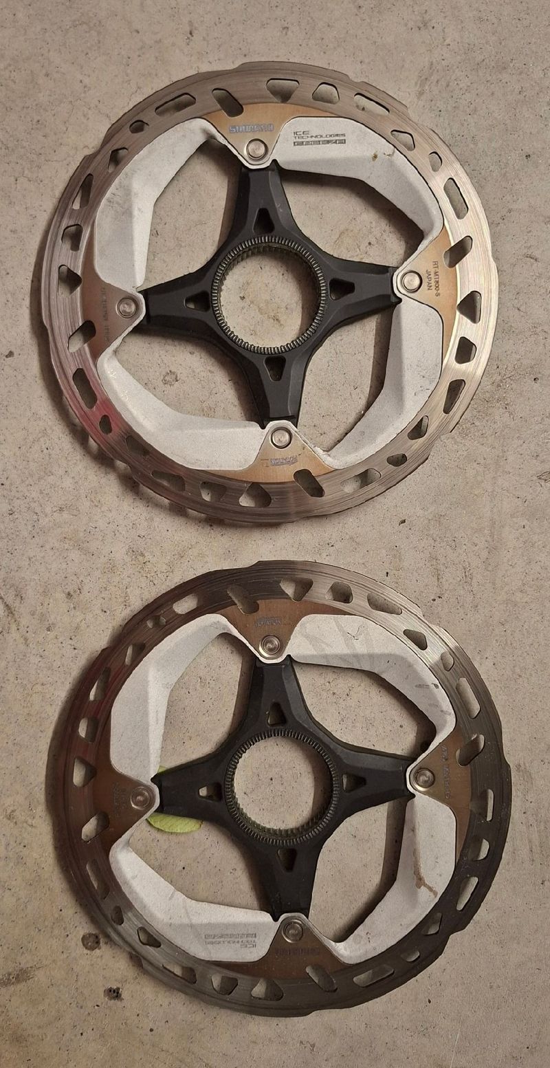 Used Shimano XT/Ultegra RT-MT800 Center Lock Brakes