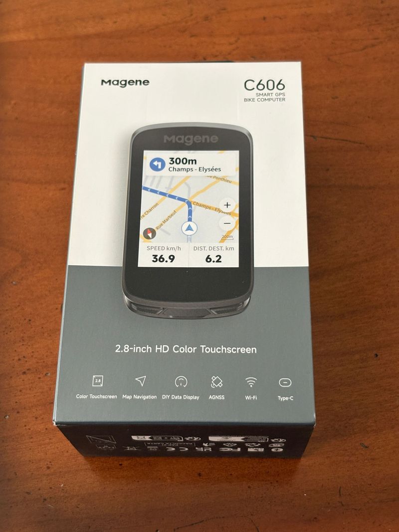 Used Magene C606 Smart GPS Bike Computer 2025 Cycling Accessories