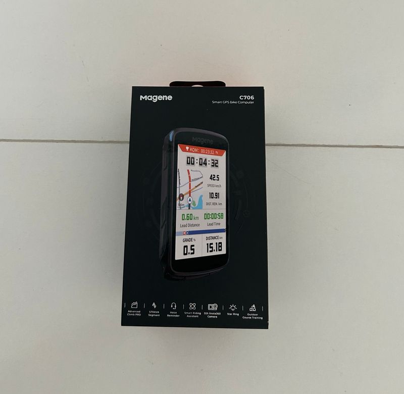 Used Magene C706 Smart GPS Bike Computer 2026 Cycling Accessories
