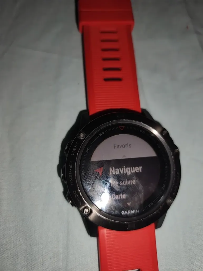 Used Garmin Fenix 5x Sapphire bike — image 10 of 10