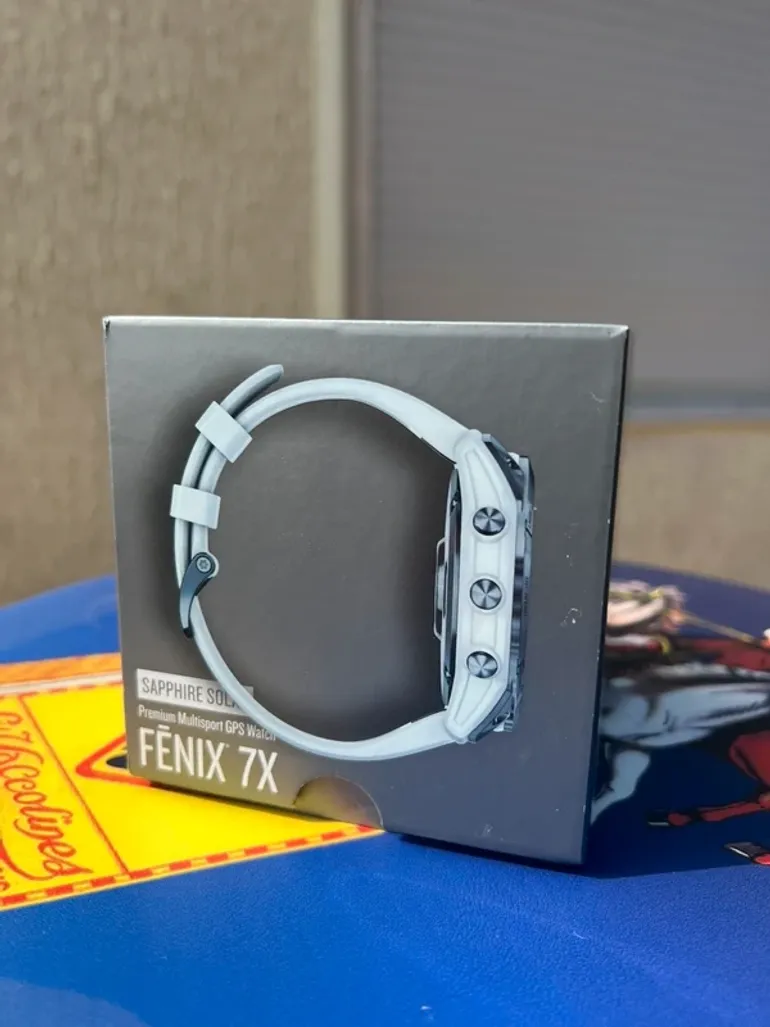 Used Garmin Fenix 7x Sapphire Solar bike — image 2 of 5