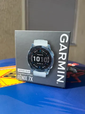 Used Garmin Fenix 7x Sapphire Solar bike — image 1 of 5