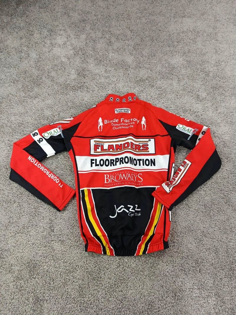 Nico.Sport nicosport maillot velo henfant taille xxs / 12 ans -91 7212 cyclisme route respirant Flandres Cycling Clothing de segunda mano