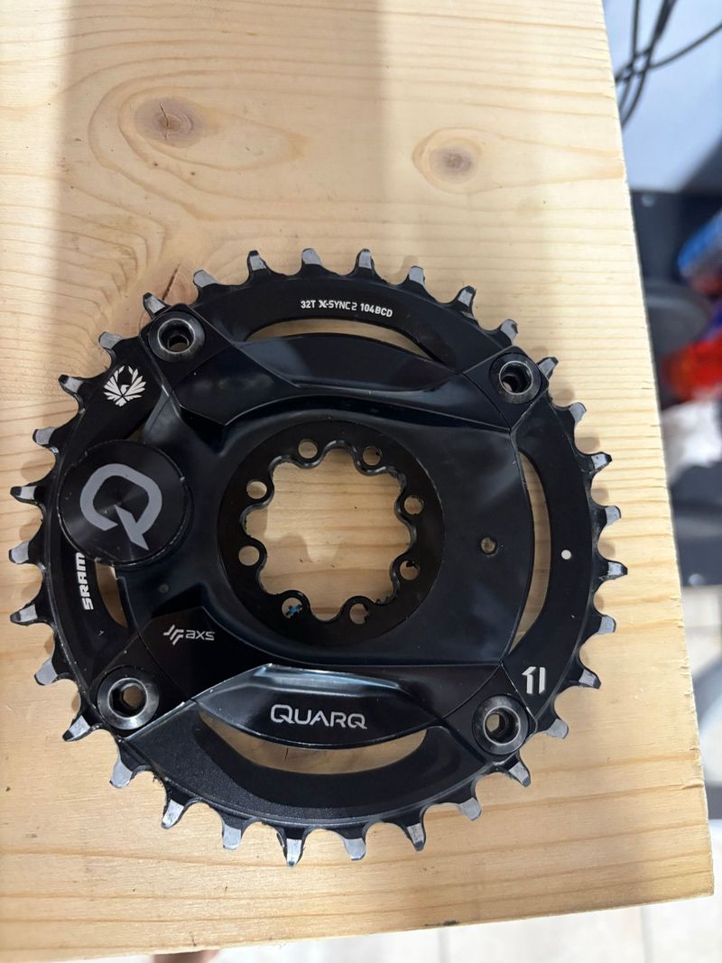 Used Sram Quarq AXS Powermeter Drivetrain & Pedals