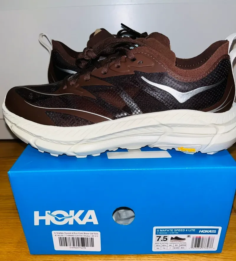 Used Hoka Mafate Speed 4 Lite Running Shoes