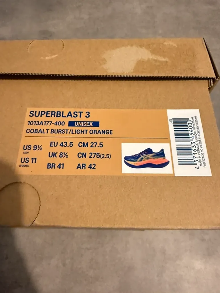 Used Asics Superblast 3 bike — image 7 of 7