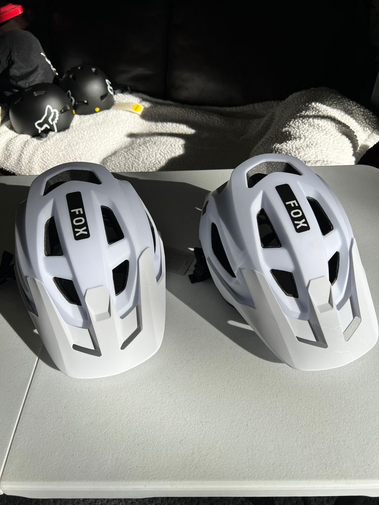 Used Fox Racing Speedframe Helmet bike — image 3 of 4
