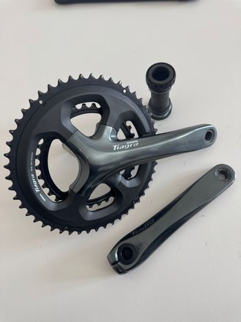 Brugt Shimano TIAGRA 10s Crankset 2010 Drivetrain & Pedals