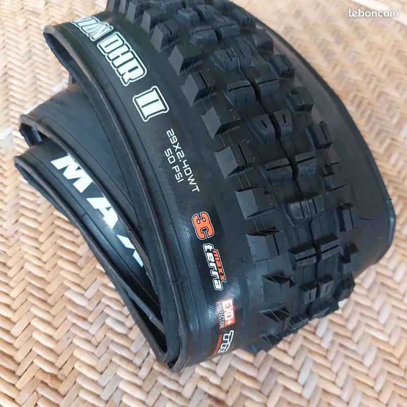 Used Maxxis DHR exo+ Tyres & Tubes