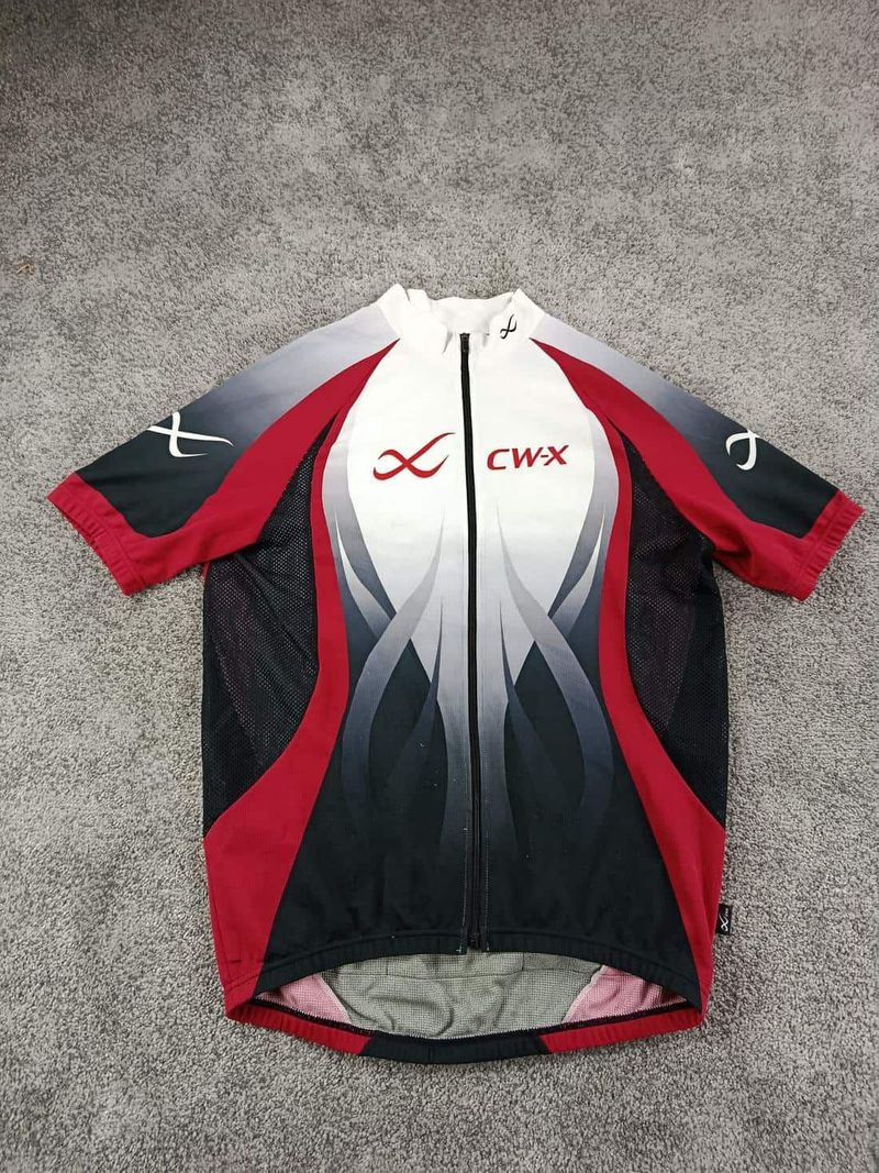 CW-X maillot velo homme taille xl -22 7697 cyclisme route respirant Cycling Clothing de segunda mano