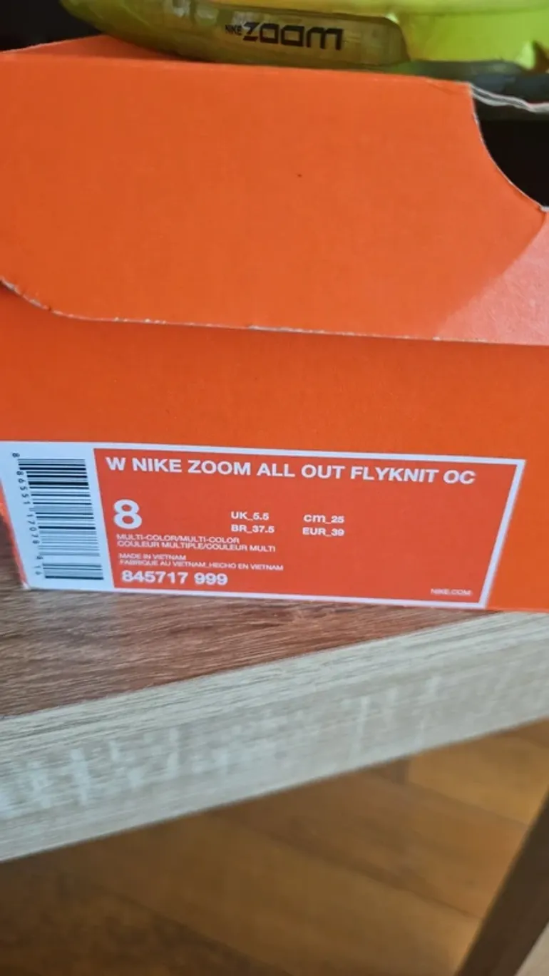 Używany Nike Zoom All Out Flyknit OC bike — zdjęcie 7 z 8