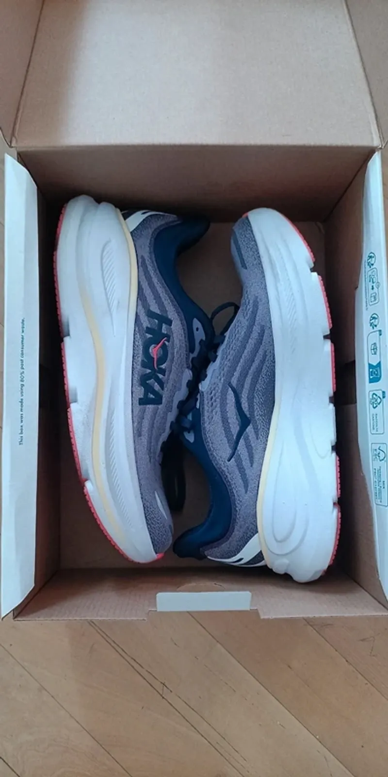 Used Hoka Bondi 9 Running Shoes