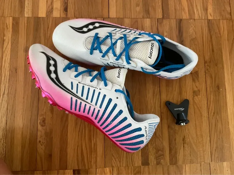 Used Saucony Track Spikes Running Shoes