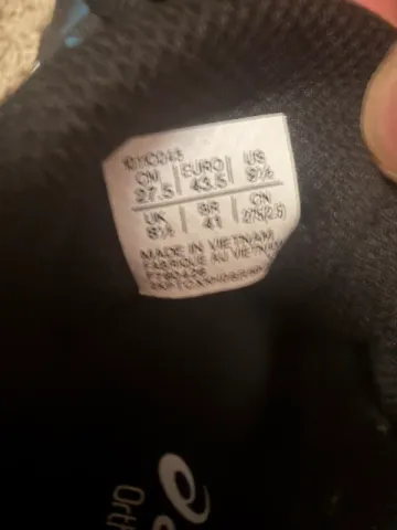 Used Asics Scarpe 43.5 bike — image 5 of 7