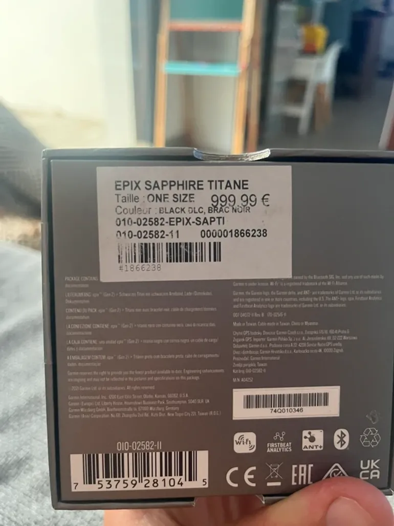 Used Garmin Epix Sapphire Gen 2 2024 bike — image 2 of 3