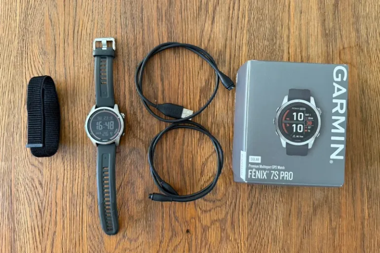 Used Garmin Fēnix 7S Pro Solar 2024 bike — image 1 of 3