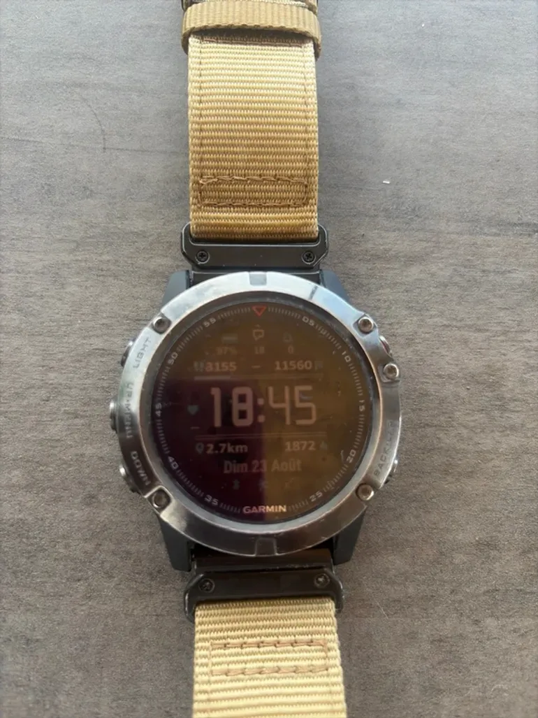 Used Garmin fenix 5X bike — image 2 of 5