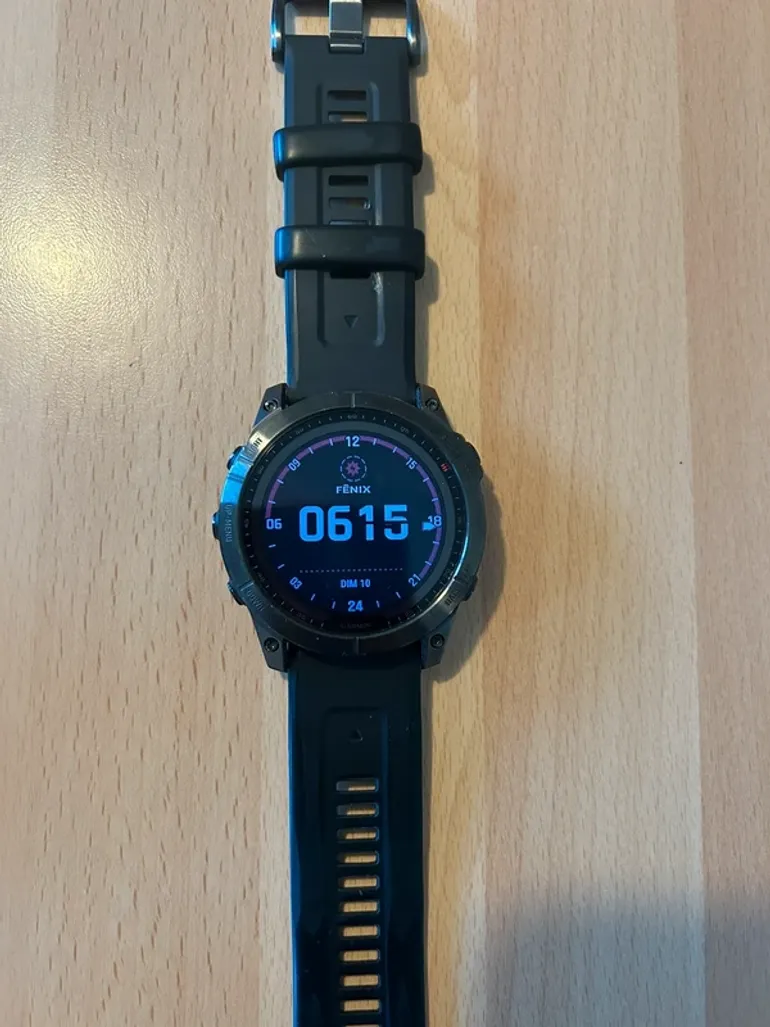 Used Garmin Fenix 7X Solar bike — image 5 of 11
