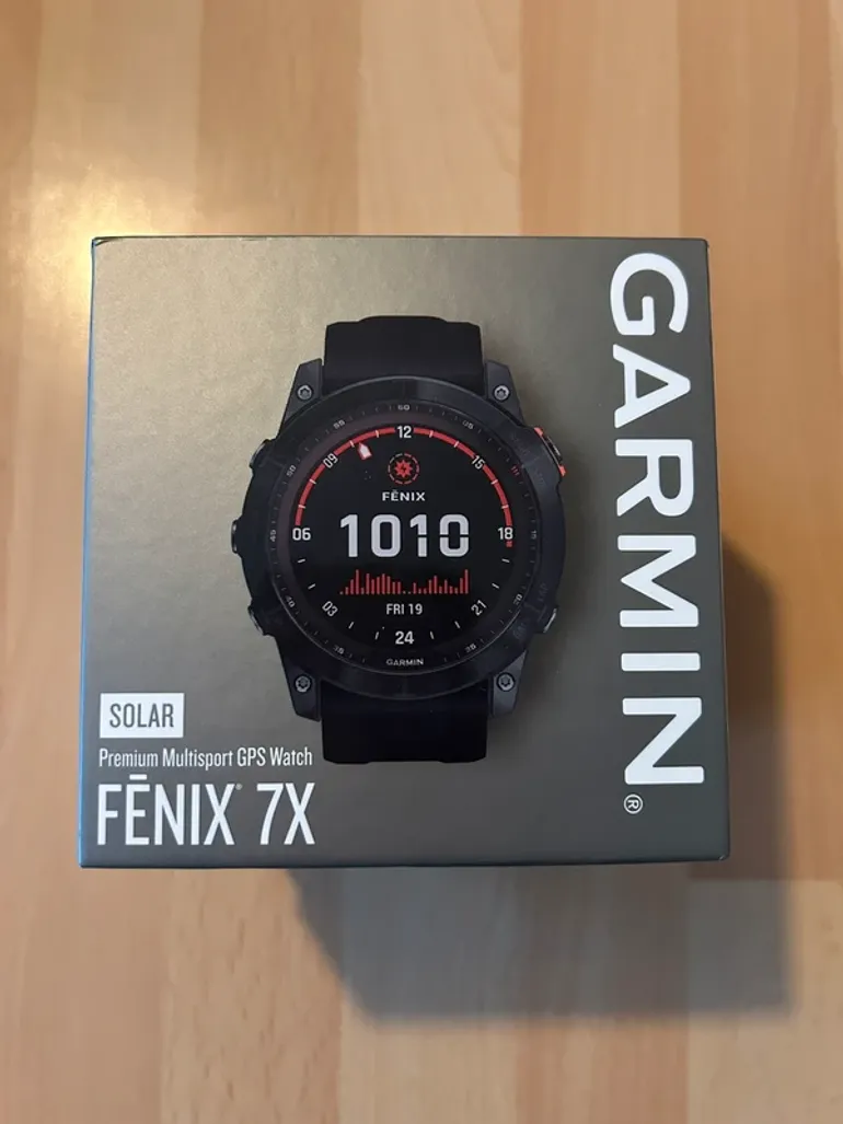 Used Garmin Fenix 7X Solar bike — image 7 of 11