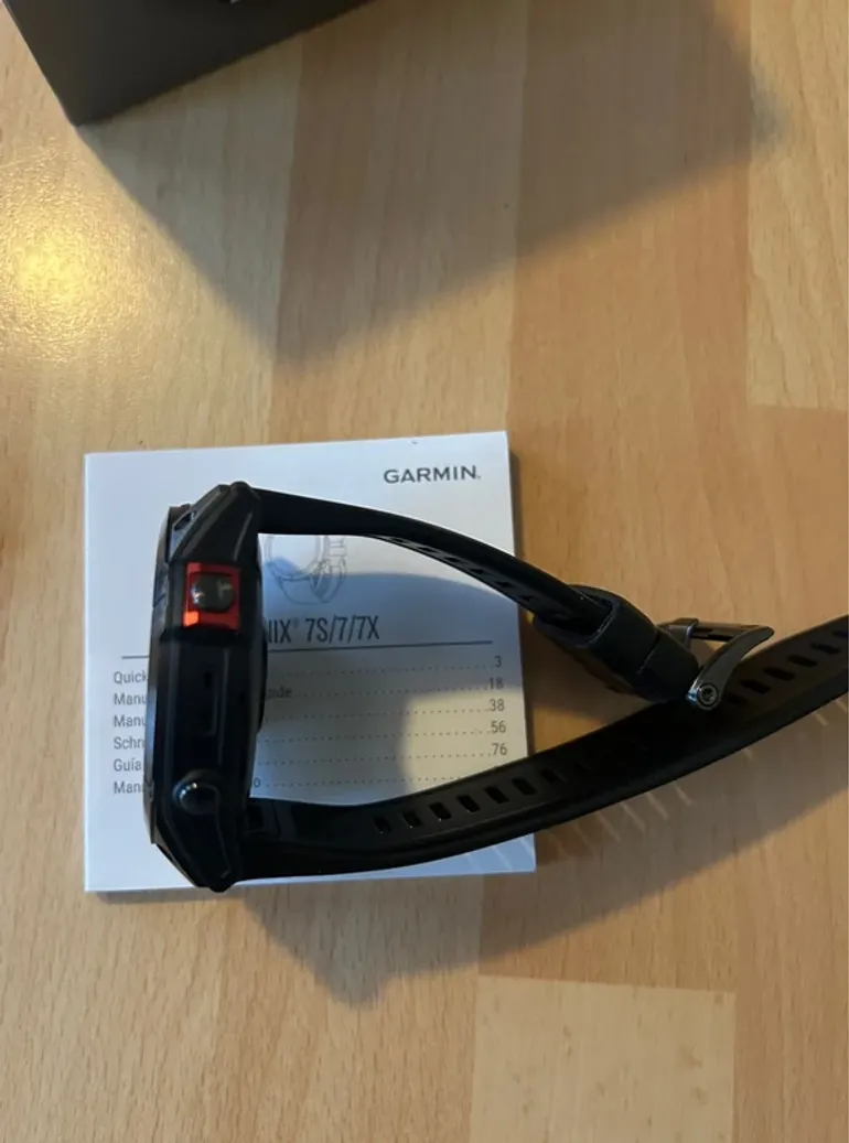Used Garmin Fenix 7X Solar bike — image 3 of 11