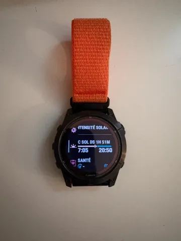Used Garmin Fēnix 7X Pro Sapphire Solar bike — image 3 of 5