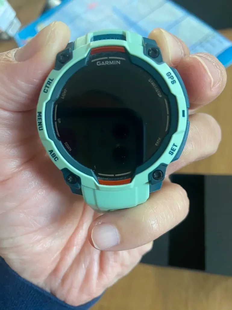 Used Garmin Instinct 3 Amoled 45mm bike — image 3 of 6