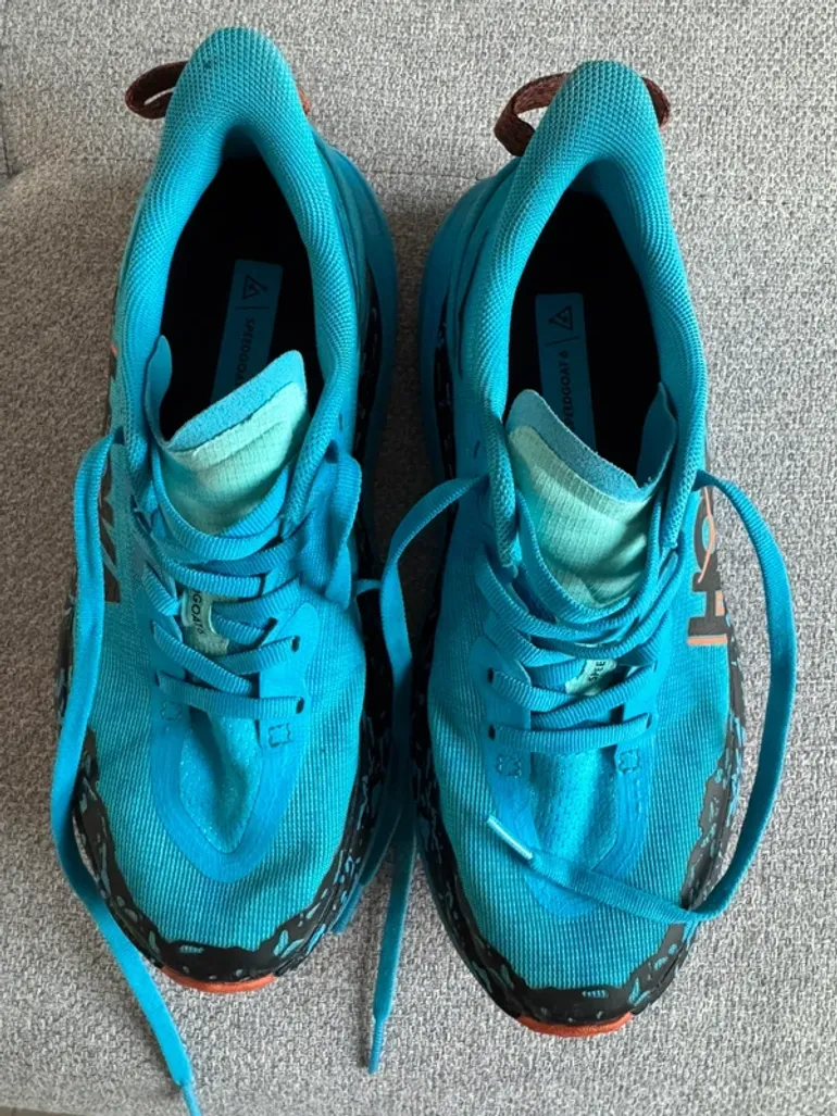 Orange Hoka Trail bike d'occasion — image 3 sur 3