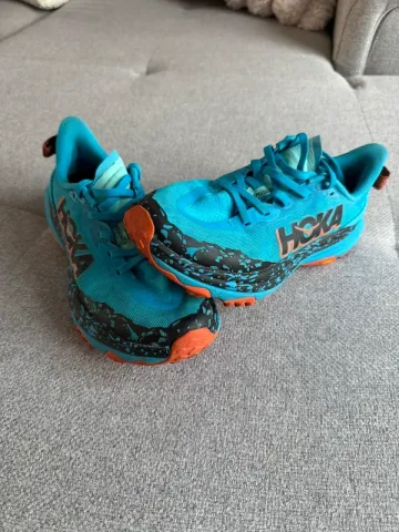 Orange Hoka Trail bike d'occasion — image 1 sur 3