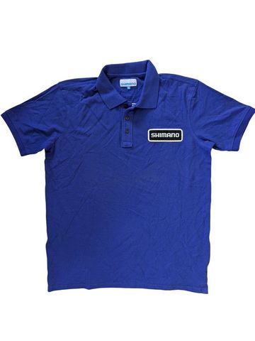 Tweedehands Shimano Unisex Embroided Polo Shirt Cycling Clothing