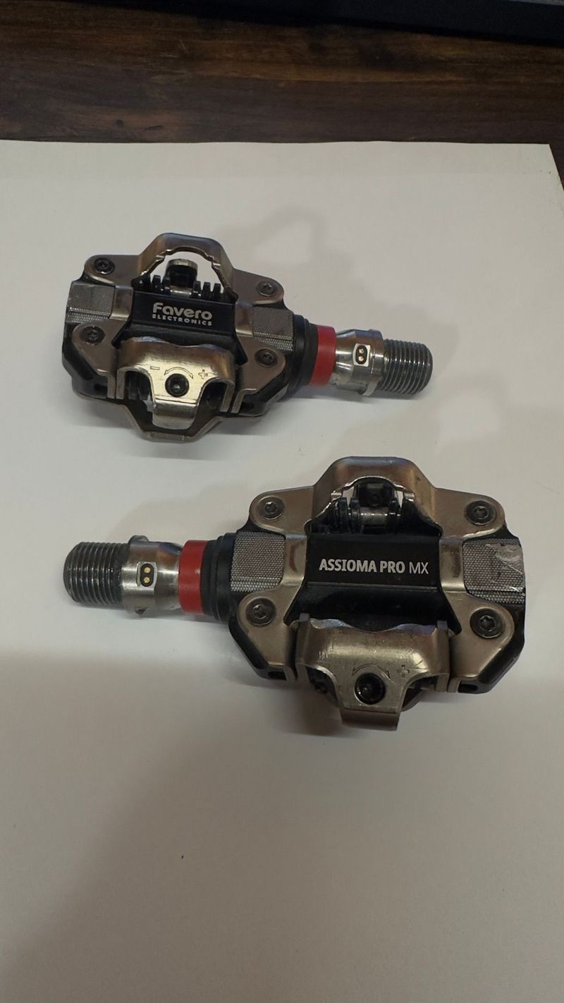 Used Favero Assioma PRO MX-2 SPD Power Meter Pedals Drivetrain & Pedals