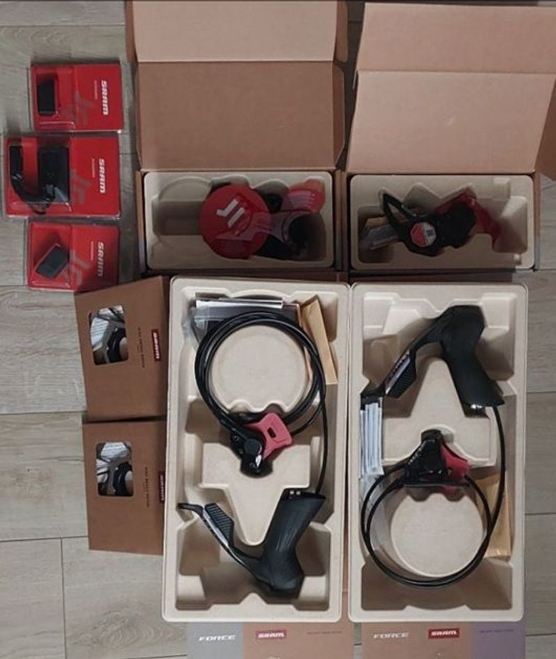 Used Sram Force E1 AXS 2x12 Groupset Groupset