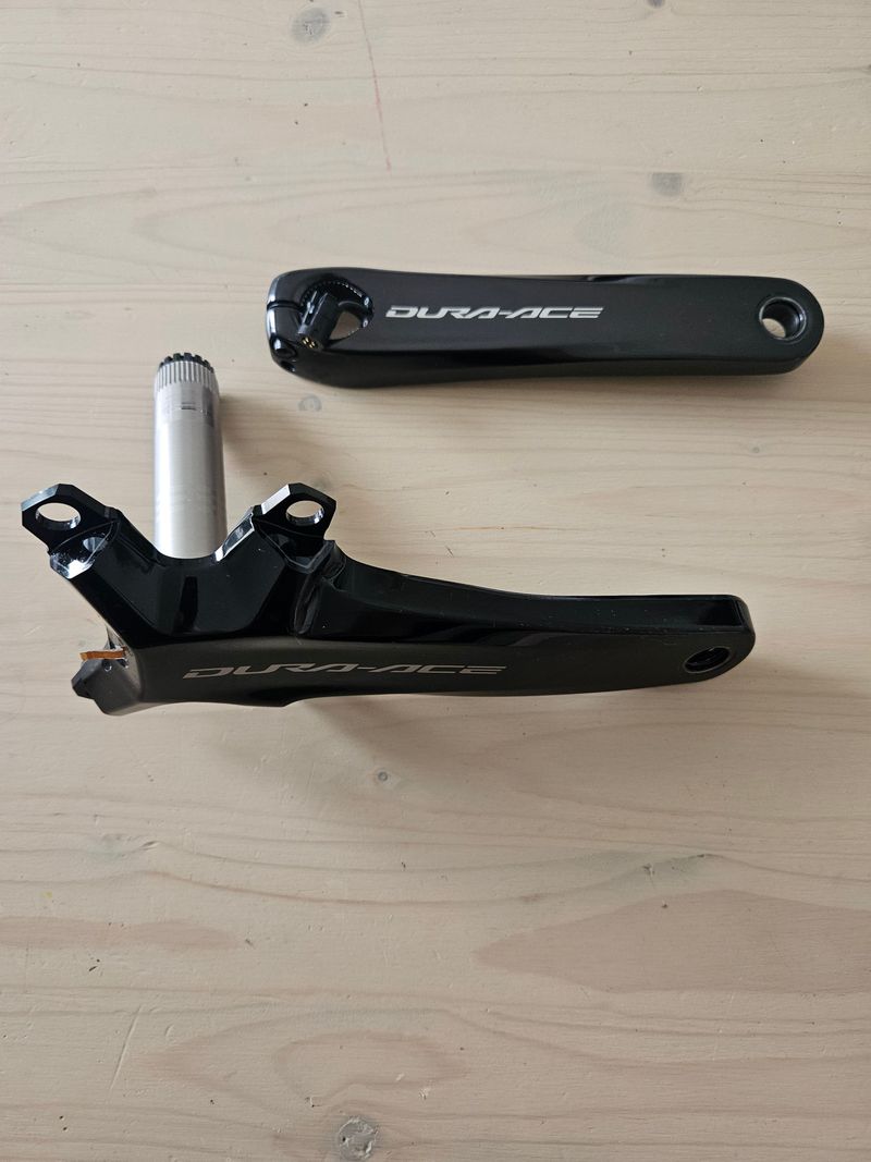 Tweedehands Shimano Dura-Ace R9200 Crank Drivetrain & Pedals