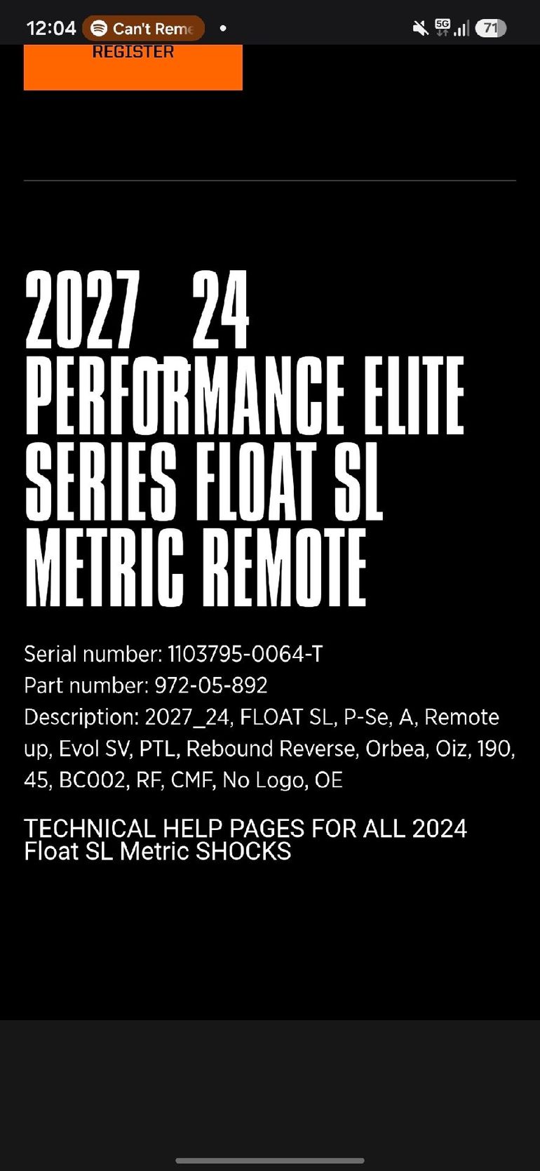 Tweedehands Fox Float DPS Performance Elite 2026 bike — afbeelding 4 van 4