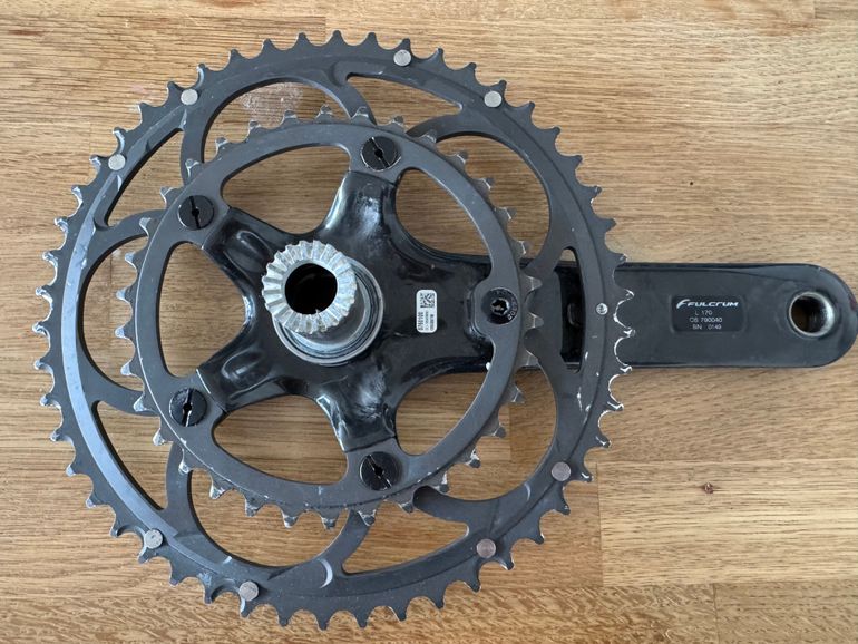 Ebay Carbon Crankset Fulcrum Racing Torq Rs Crankset FULCRUM