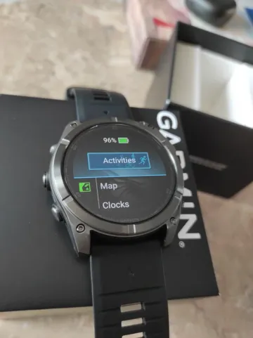 Garmin Fenix 8 51mm Amoled Sapphire bike d'occasion — image 7 sur 8