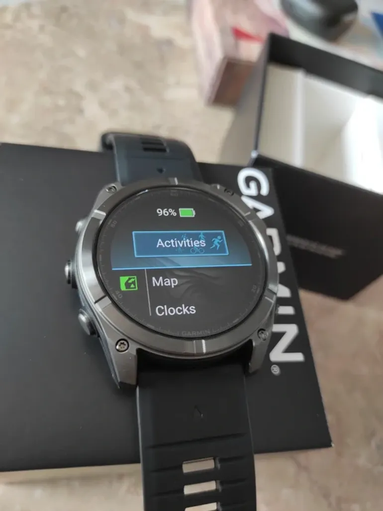 Garmin Fenix 8 51mm Amoled Sapphire bike d'occasion — image 7 sur 8
