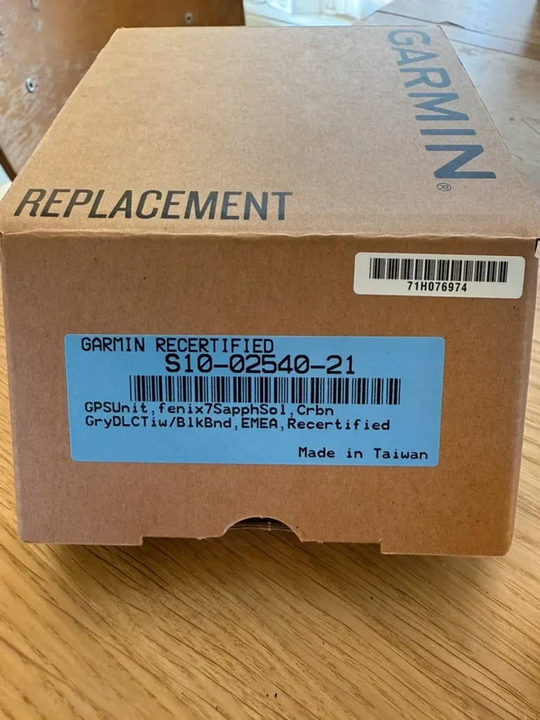 Used Replacement Fenix 7 Sapphire Solar Titanium bike — image 8 of 9