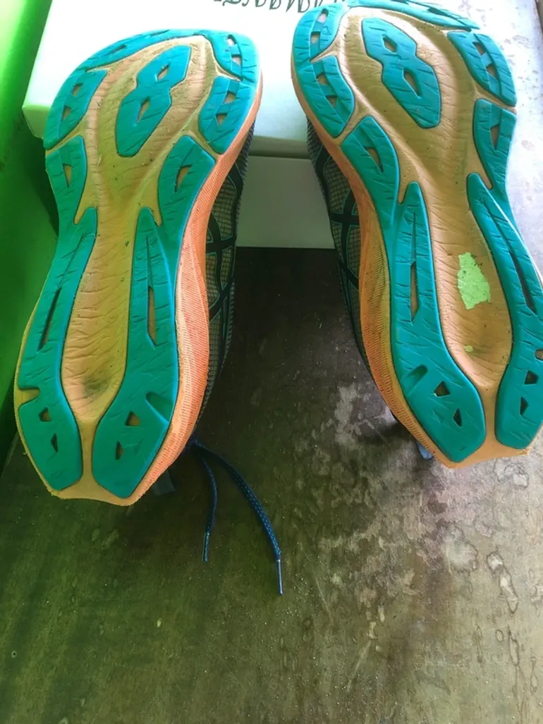 Gebrauchtes Scarpa Asics Running Shoes bike — Bild 2 von 3