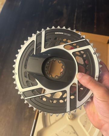 Brugt Sram RED E1 Power Meter Chainrings 2025 bike — billede 1 af 5