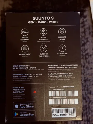 Brugt Suunto Baro 9 bike — billede 5 af 5