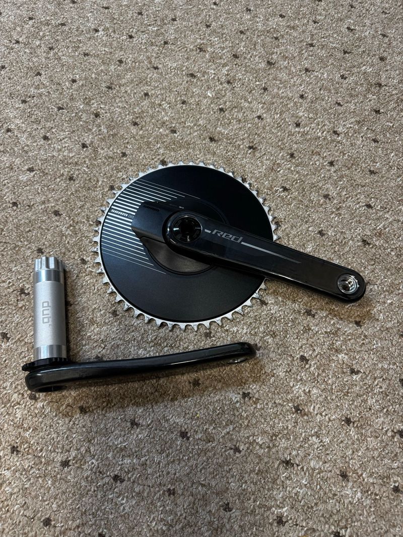 Used Sram RED AXS DUB QUARQ Crankset 1x12 2025 Drivetrain & Pedals