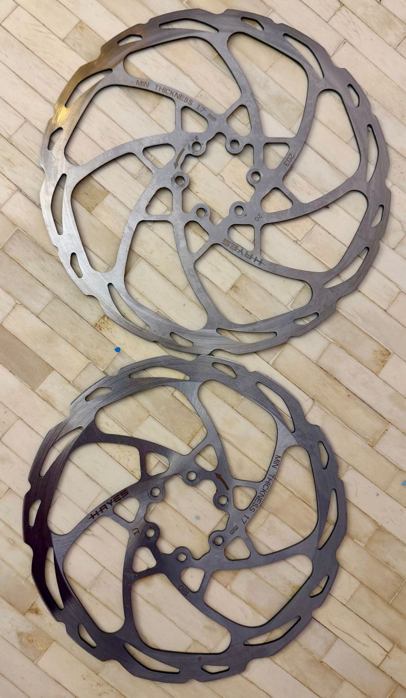 Used Hayes Dominion D Series Rotors 2023 Brakes