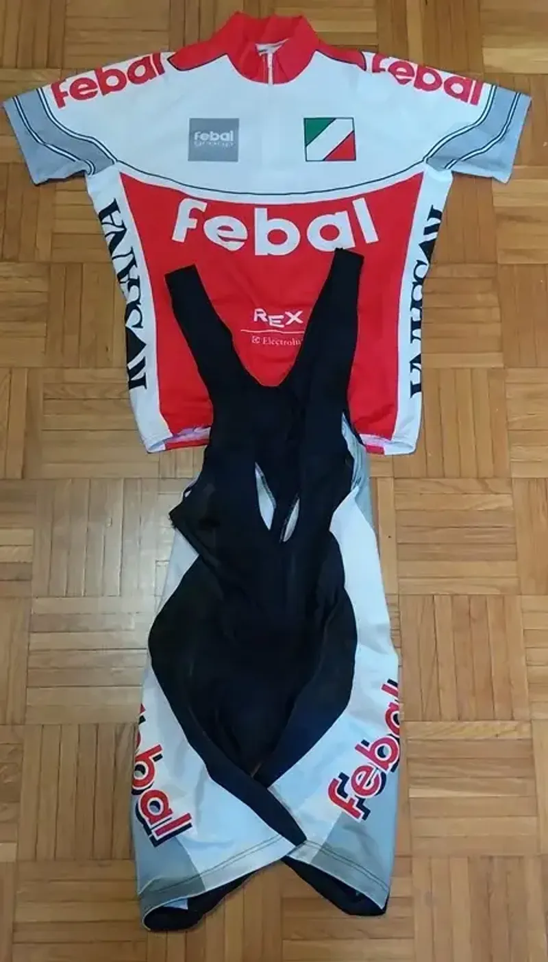 Used Alexander Maglia + Body Febal Ciclismo Cycling Clothing