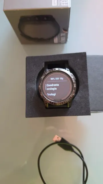 Used Garmin Fenix 7X Sapphire Solar bike — image 2 of 4