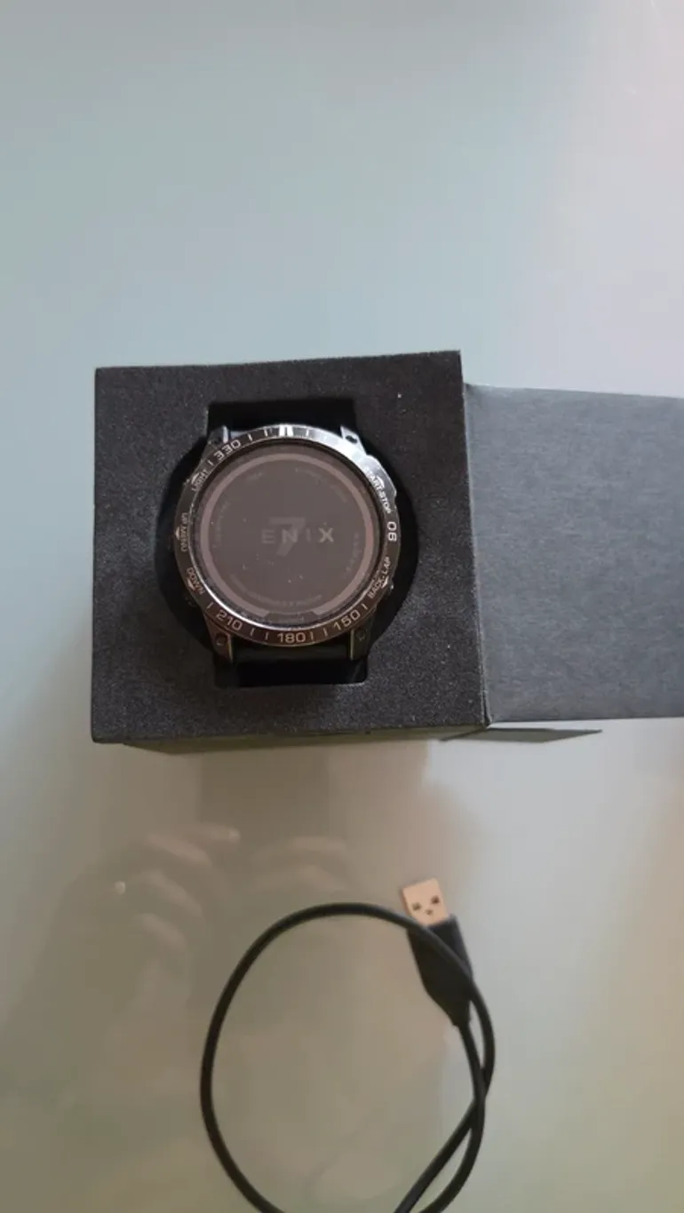Used Garmin Fenix 7X Sapphire Solar bike — image 1 of 4