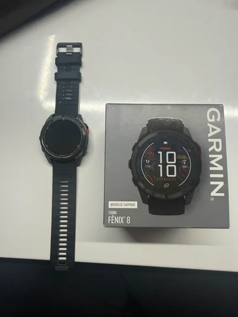 Tweedehands Garmin Fenix 8 Pro Amoled 51 mm bike — afbeelding 2 van 4